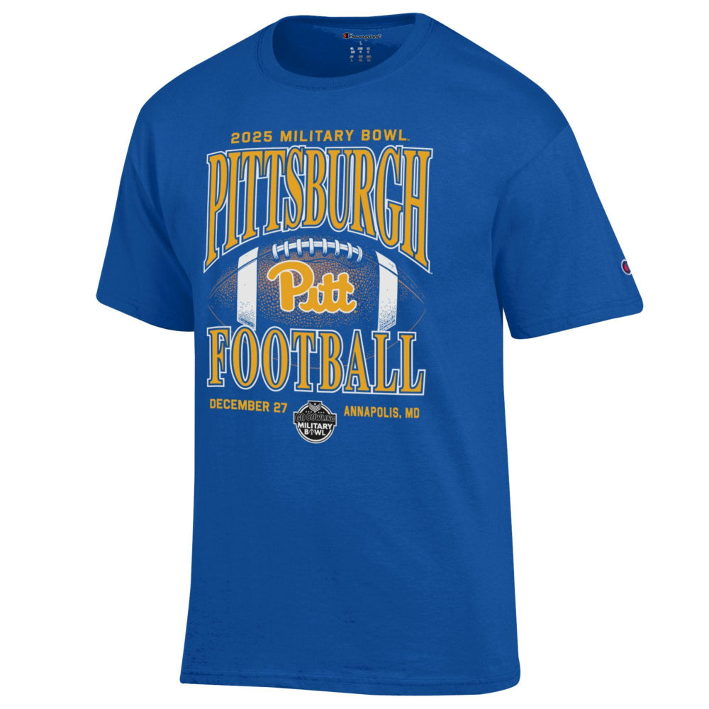 2025 Pitt Champion Brand Military Bowl T-Shirt