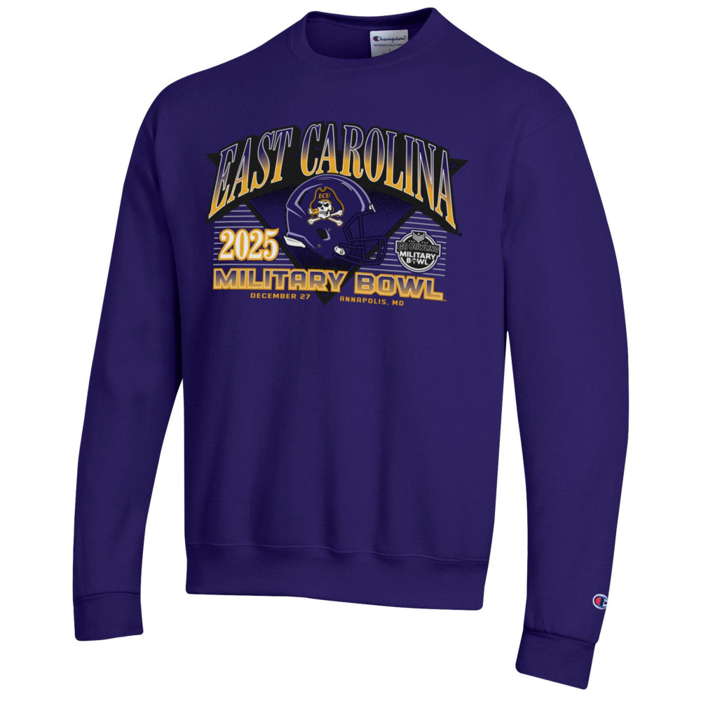 2025 ECU Champion Brand Military Bowl Crewneck