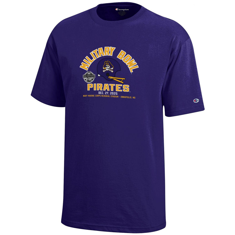 2025 ECU Champion Brand Military Bowl Youth T-Shirt