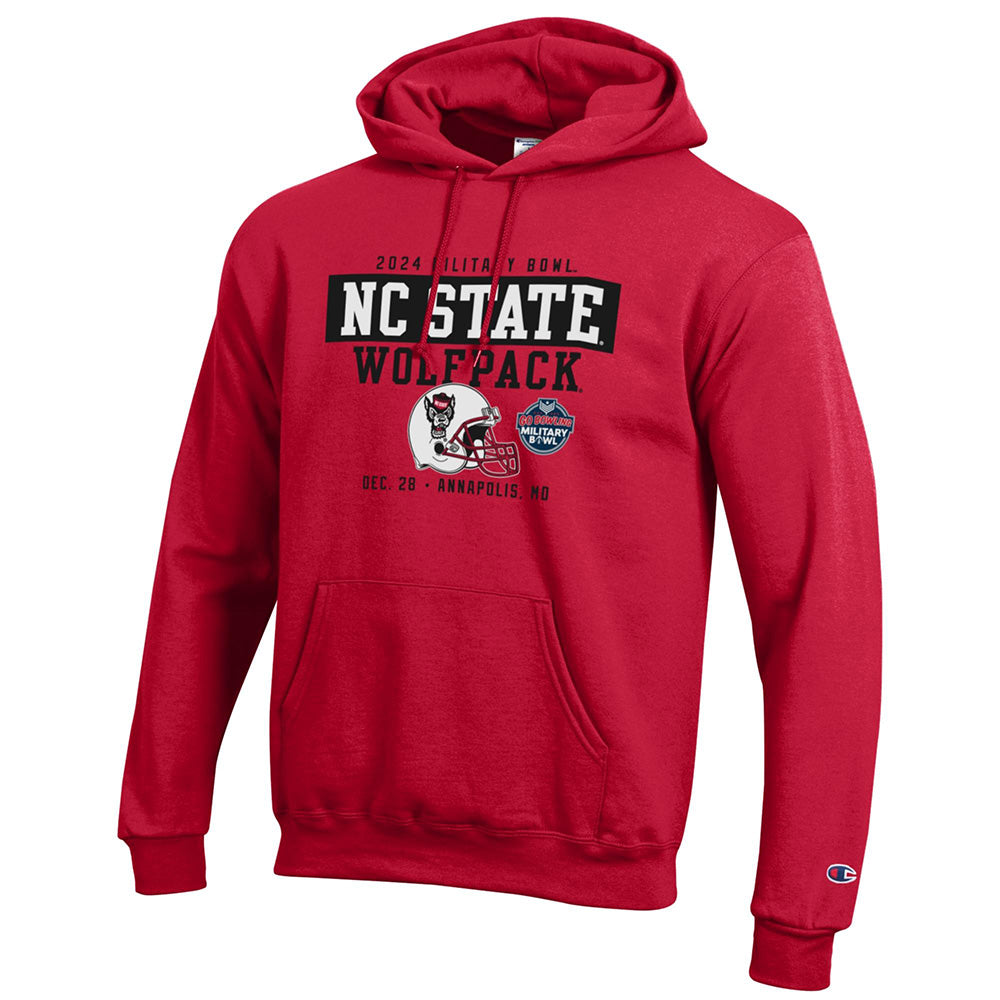 NC State Military Bowl Team Hooded Sweatshirt