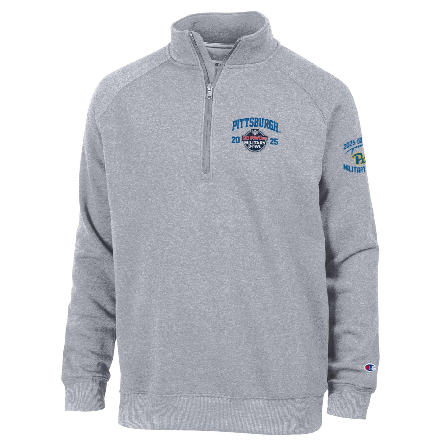 2025 Pitt Champion Brand Military Bowl Team Quarter Zip