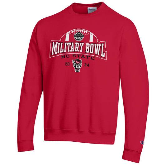 NC State Military Bowl Team Color Crewneck