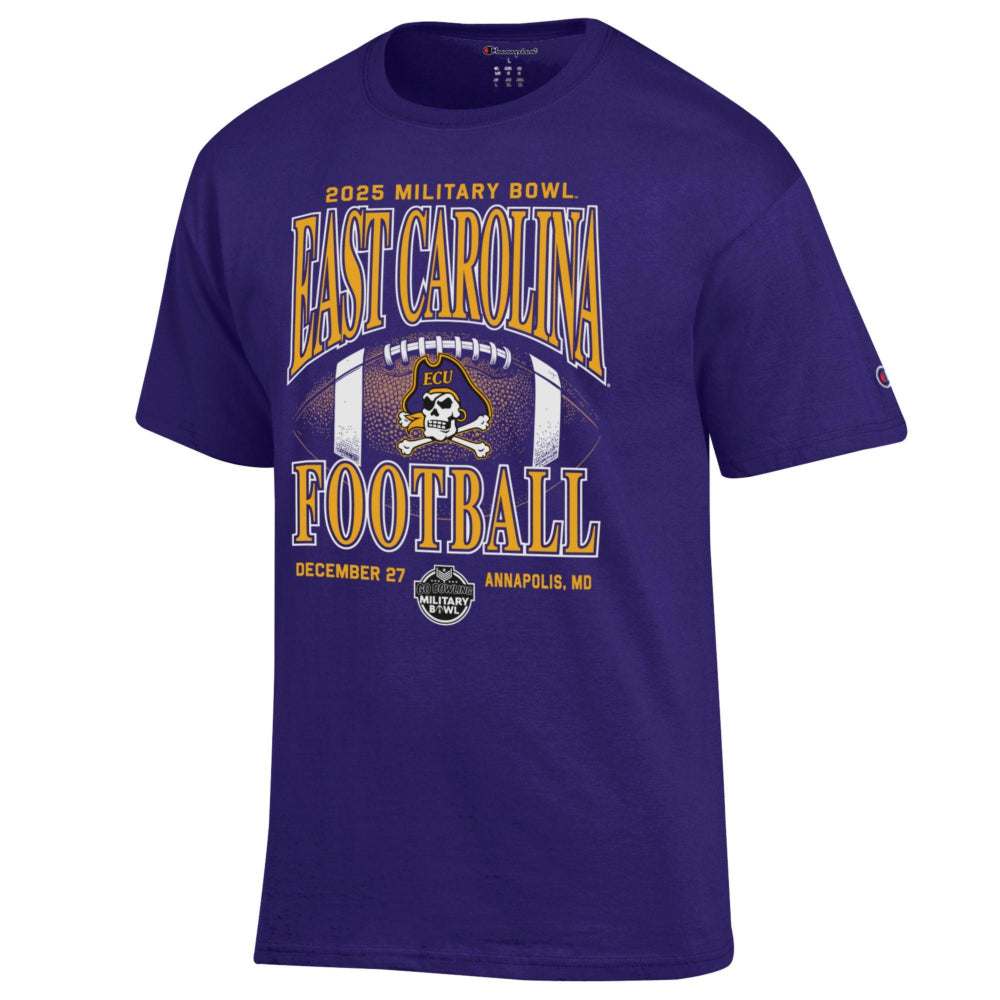 2025 ECU Champion Brand Military Bowl T-Shirt