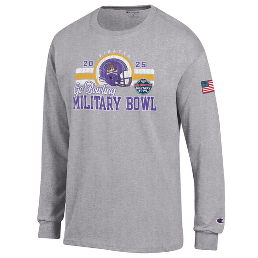2025 ECU Champion Brand Military Bowl Team Long Sleeve T-Shirt
