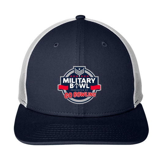 Go Bowling Military Bowl New Era® Snapback Low Profile Trucker Cap