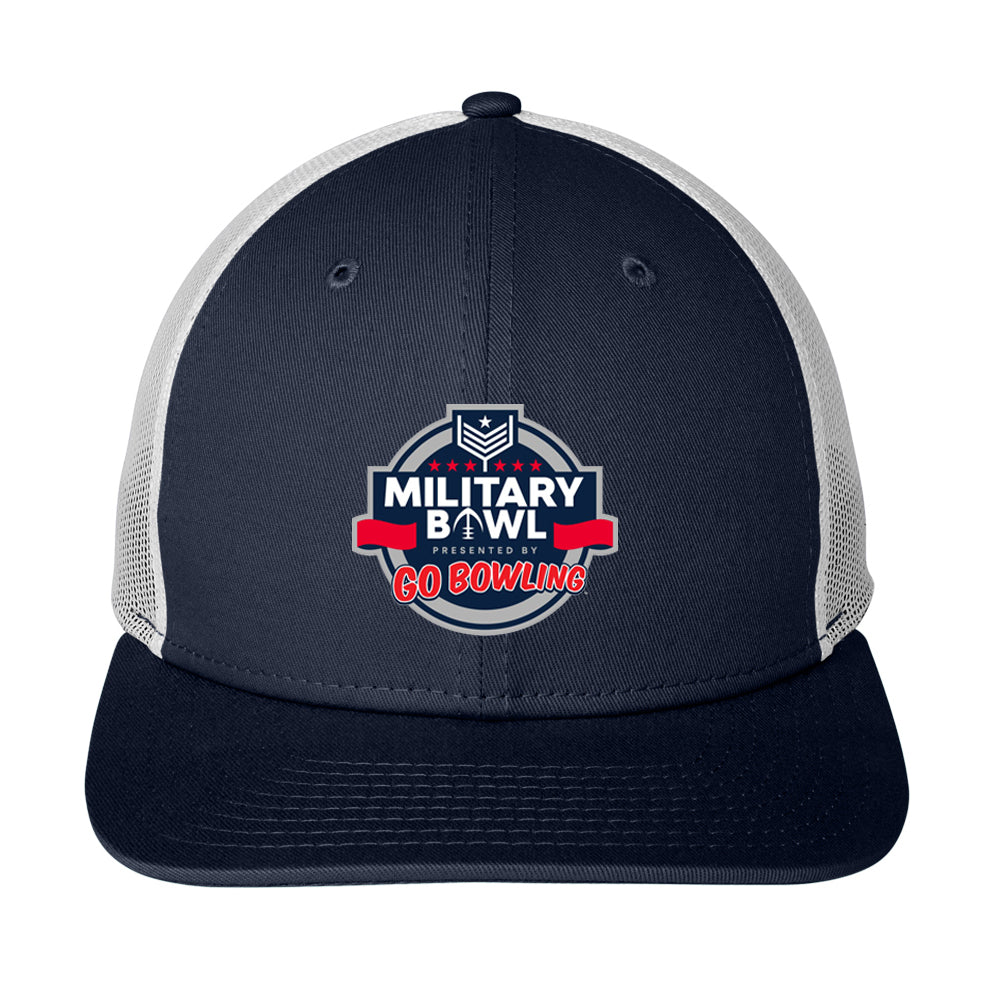 Go Bowling Military Bowl New Era® Snapback Low Profile Trucker Cap ...