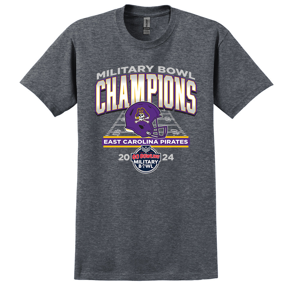 2024 ECU Military Bowl Champions Short Sleeve T-Shirt