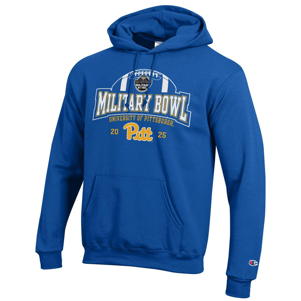 2025 Pitt Military Bowl Champion Hooded Sweatshirt