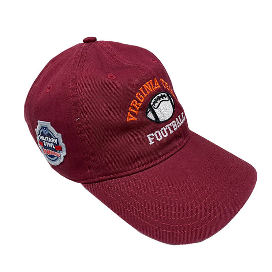 2023 Military Bowl The Game Brand Virginia Tech Football Hat (Maroon)