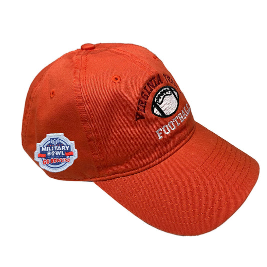 2023 Military Bowl The Game Brand Virginia Tech Football Hat (Orange)